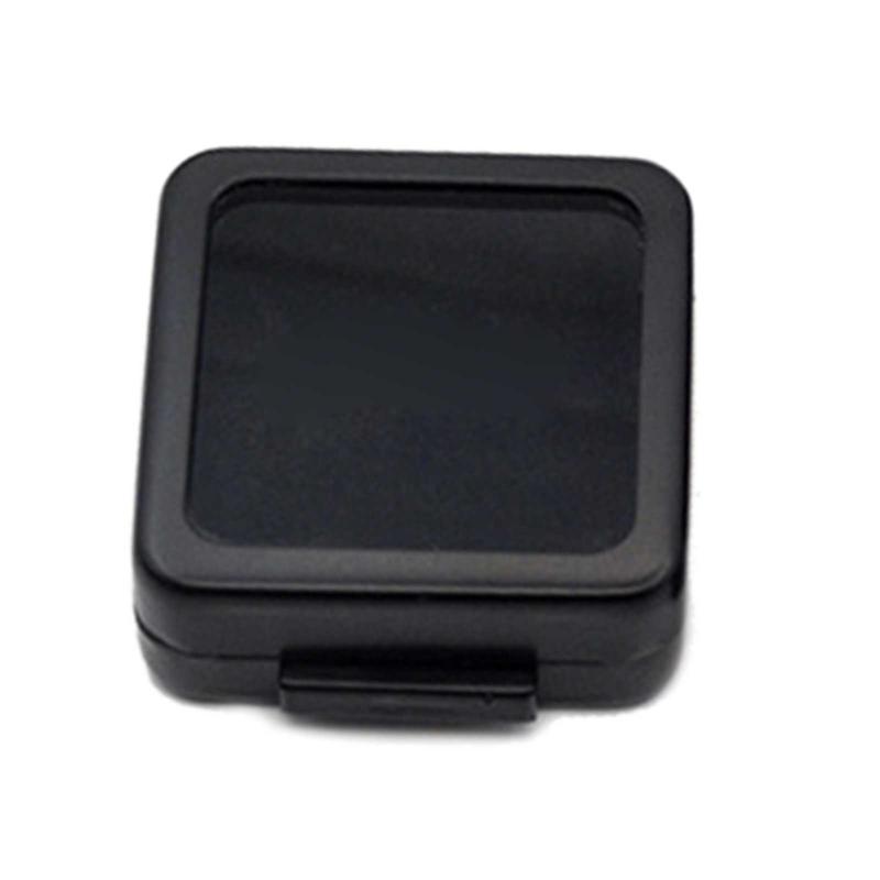 Square Loose Diamond Display Package Box Metal Memory Sponge Gem Stone Beads Pendant Organizer Holder Showcase