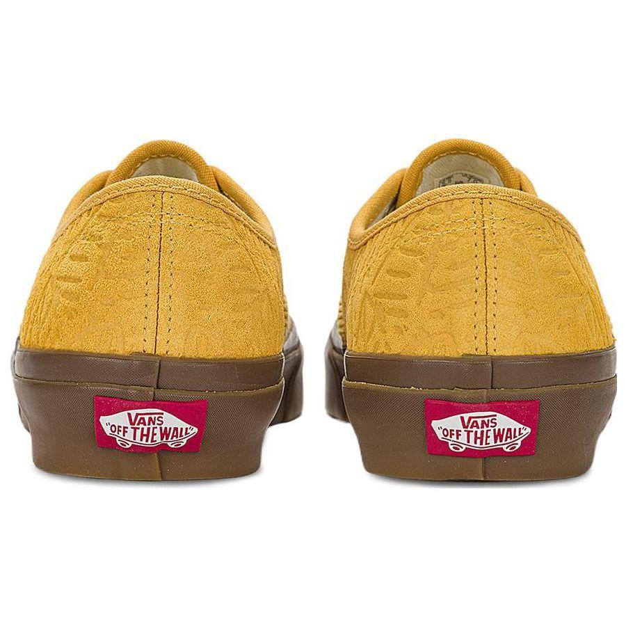 Vans Authentic Simple Casual Versatile Shock Absorbing Durable Low Top Skate Shoes Unisex Sneakers Brown VN0009PVD62