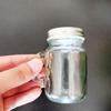 1Pcs Home Party Bar Mini Mason Jar Vodka Spirits Storage Coffee Milk Juice Bottle  for Jam Honey
