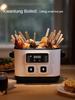 220V Multi Cookers - Electric Hot Pot with Lift and Separation Design for hot pot Kanto Cooking For  Steaming, Frying, Grilled