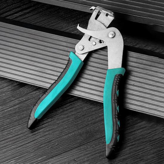 Automotive Trim Clip Removal Pliers High Carbon Steel Spring Loaded Tool for Car Interior Panels Fastener & Plastic Rivet Removal Non-Slip Handles