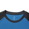 Li-Ning Comfortable Breathable Casual Round Neck Short Sleeve T-Shirt Men Tops Deep-Water-Blue ATSV279-3