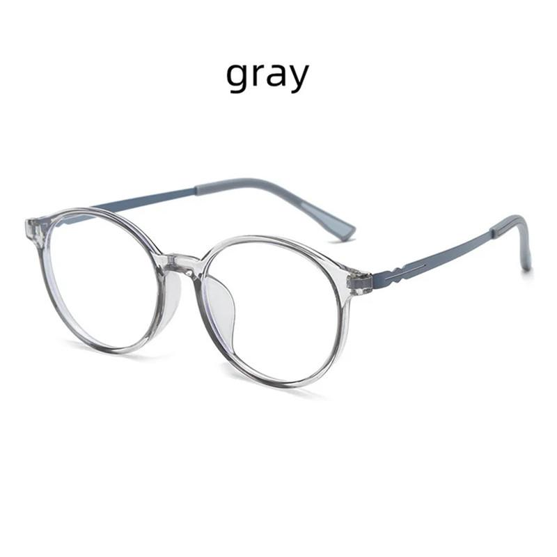 New Ultra-light Comfortable TR90 Eyewear Small Retro Round Rubber Titanium Optical Prescription Glasses Frame Men and Women