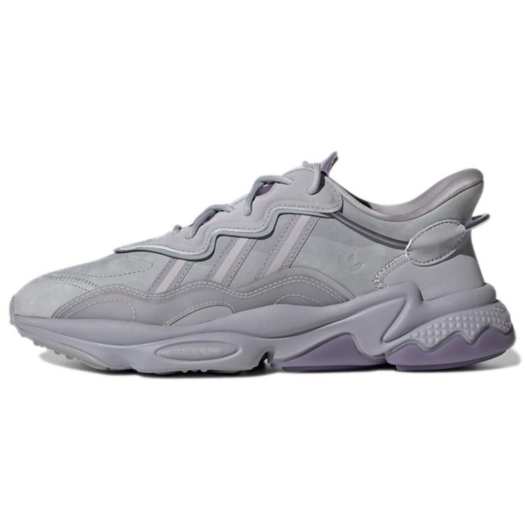 adidas originals Ozweego Cozy Wear-Resistant Running Shoes Gray Purple Men s GY1027 EU 36