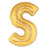 Gold Foil Balloon Letter S 40 Cm Decoration Birthday Party