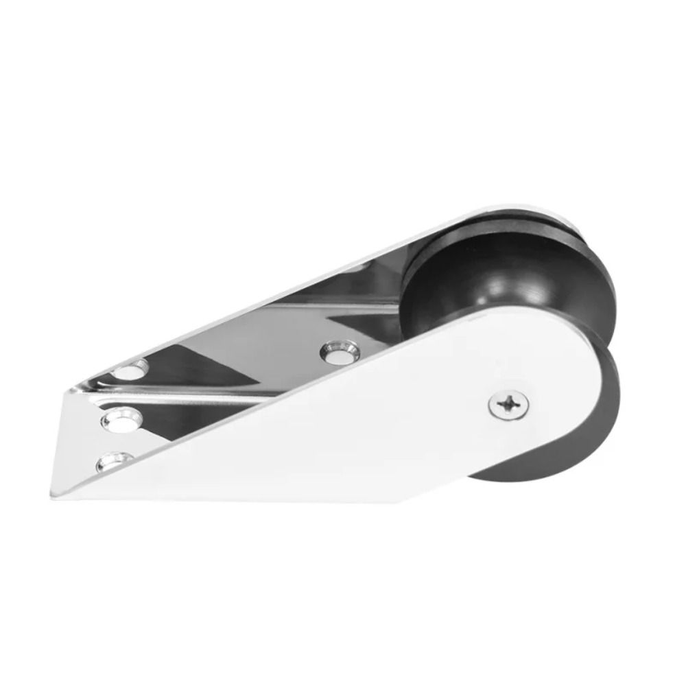 

Fixed Marine Boat Bow Anchor Roller 304 Stainless Steel Bow Rollers Durable Anchor Rack Boat