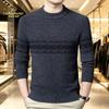 CARDANRO Men's Premium Wool Blend Mock Neck Knit Sweater