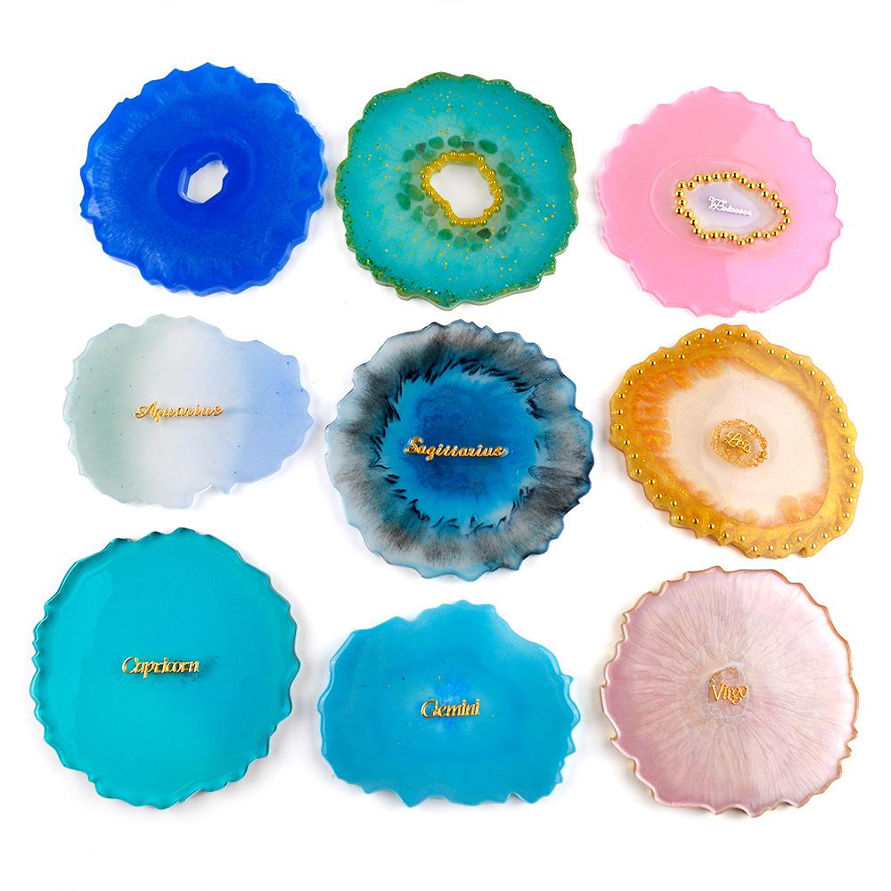 Cloud Wave Silicone Resin Coaster Mold