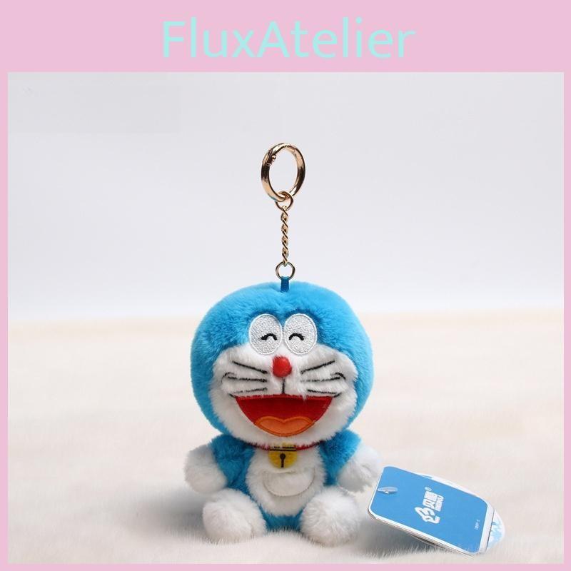 Doraemon Keychain Plush Bag Charm Super Soft Pp Cotton Stuffed Toy Gift For Anime Kids Fans