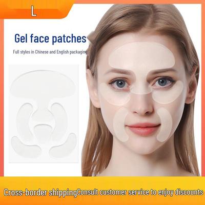 Patch Idratanti in Idrogel per il Viso per Solchi Nasolabiali, Glabelle e Rughe della Fronte - Nastro Lifting Non-Rughe