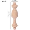 European Multi Styles Solid Wood Carved Furniture Foot Legs Cabinet Seat Feets Vintage Home Decoration Crafts Accessories