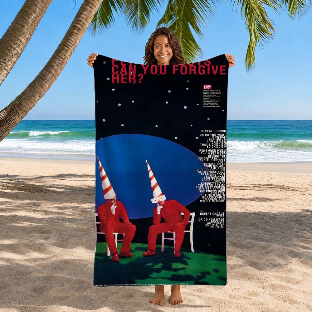 Band Pet Shop Boys Towel Beach Towel Quick Dry Sand Free Bath Towel for Summer Pool Travel Vacation
