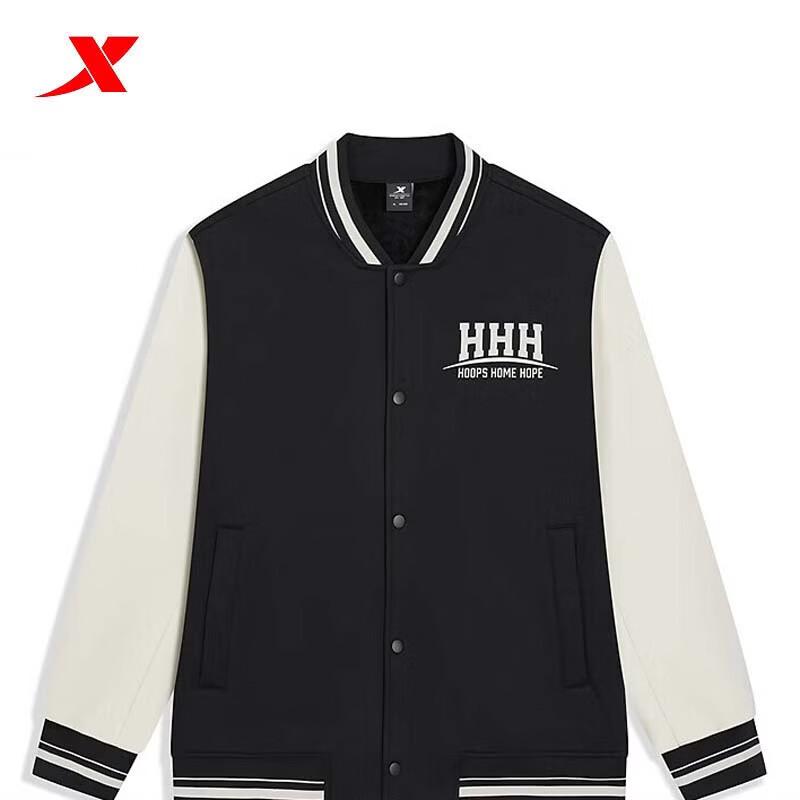 XTEP Men s Knit Baseball Jacket M