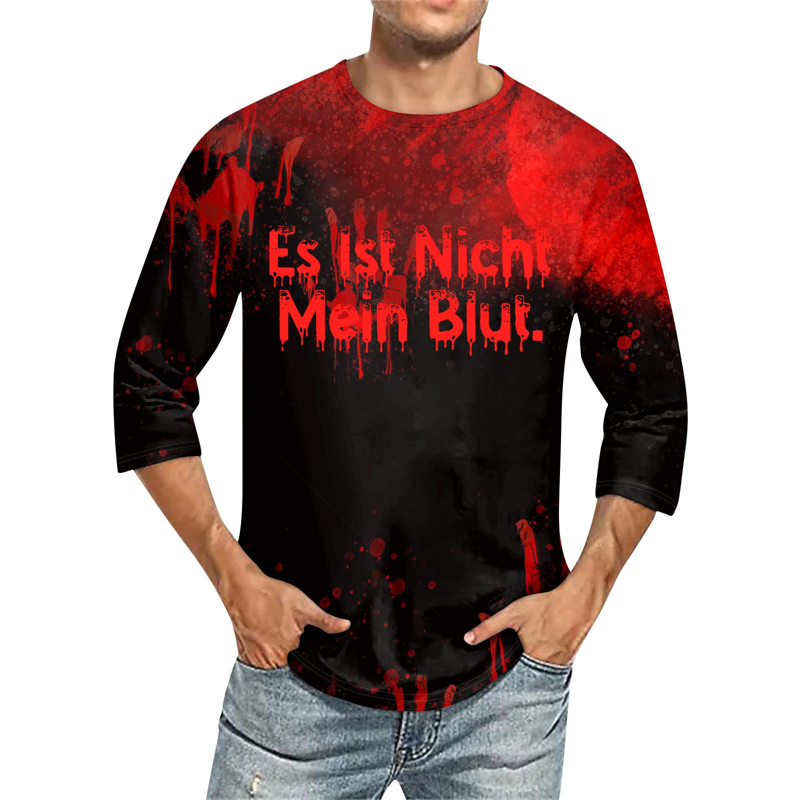 

Чоловічі футболки Футболки Графічний текст Пул3D-друк Вулиця Повсякденний одяг з принтами з короткими рукавами Базовий M