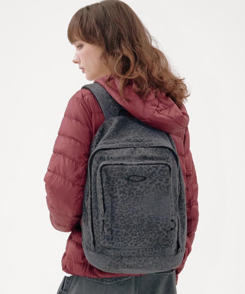 Noiago Noi1738 Leopard Backpack (Charcoal)
