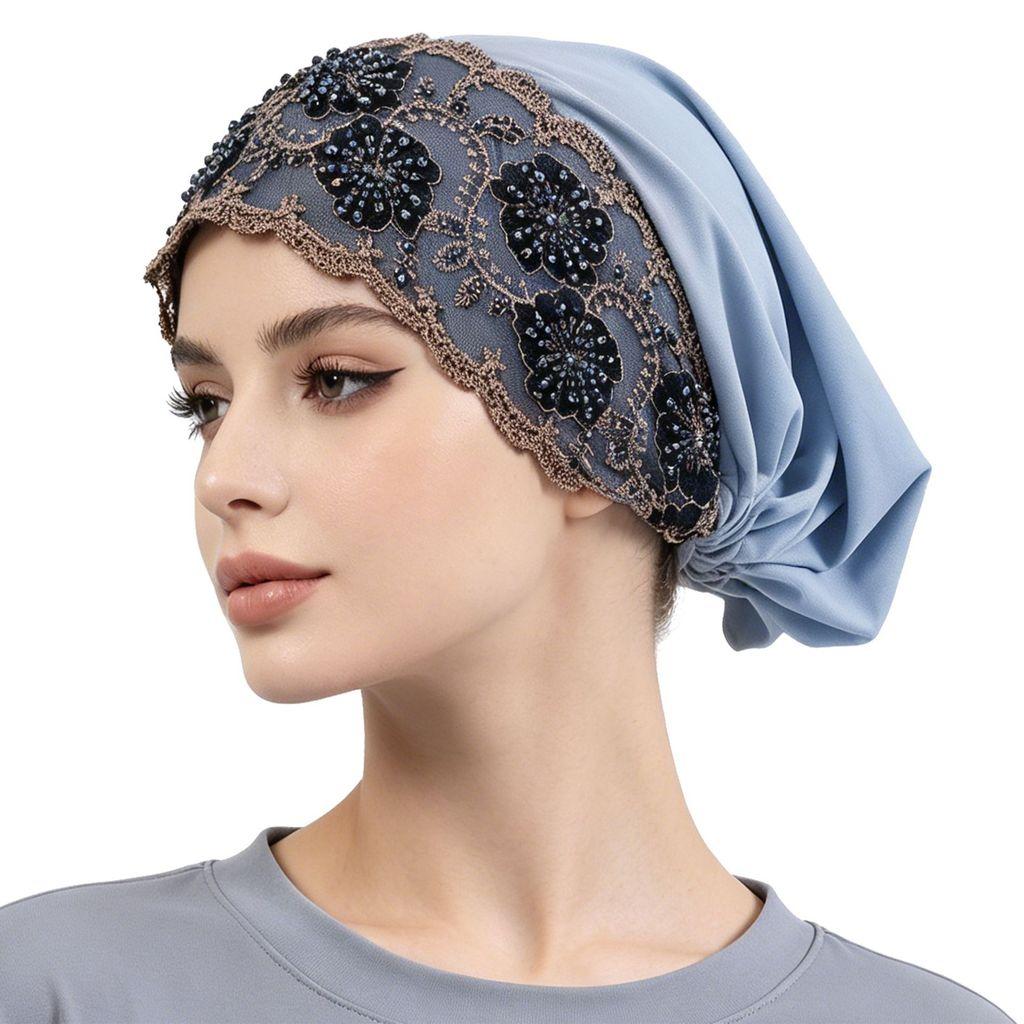 Ethnic Hat Womens High Crown Foldable Sun Hat With Breathable Polyester For Spring