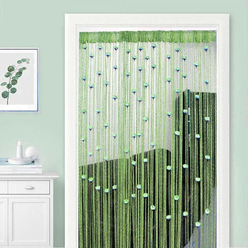 1PC 7 Colors Curtain Romantic Weddings Accessories Party Favors Rose Flower Silver Silk Line