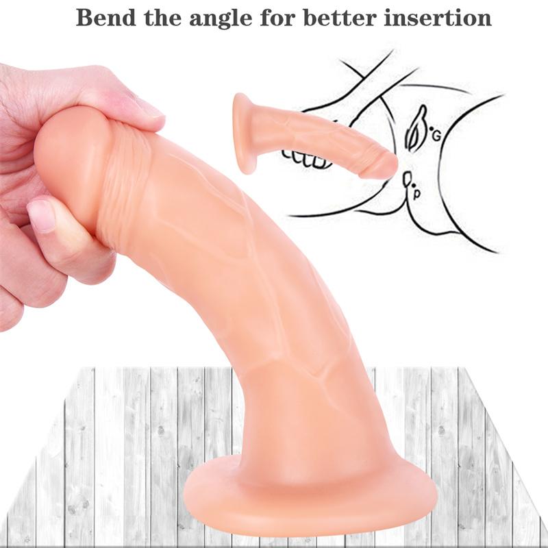 Woman Bedroom Masturbator Real Sensation Dildo Adult Products