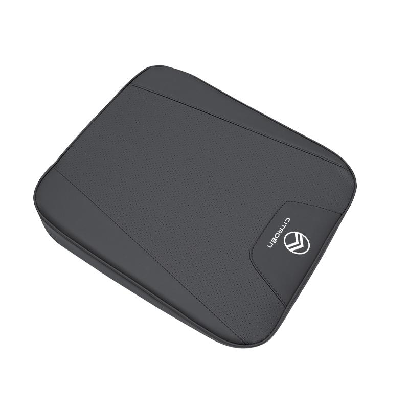 JOFT7 Car Seat Cushion Leather Soft Pad 6CM Thick Sponge Cushioning For Citroen C5X e-C4 X e-C3 C4 C3 C5 Berlingo C-Elysee C1 C6 C2