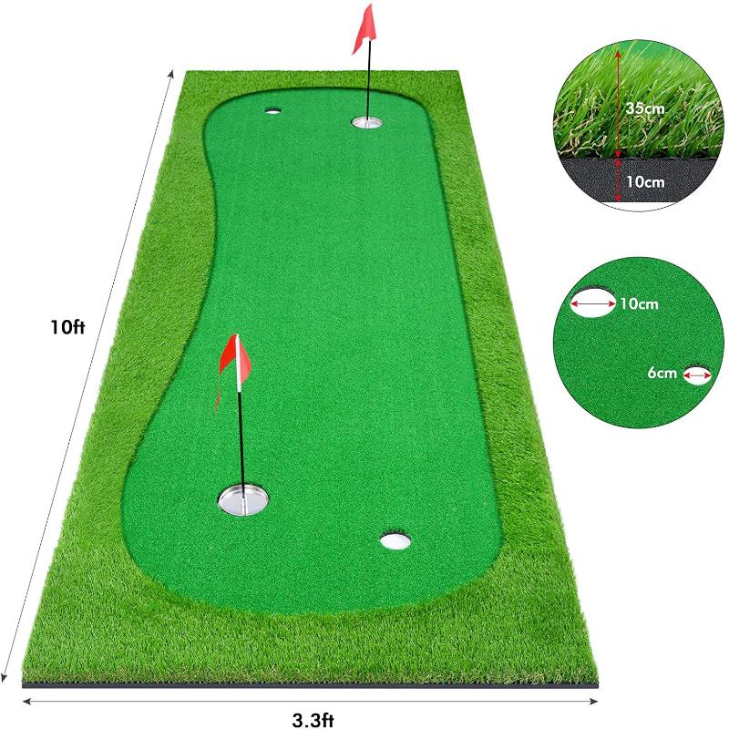 Golf Treningsutstyr Flaggstangholder For Puttinghull Kopp Solid Rustfritt Stål Treningsgolfkopp Lite Rødt Flagg Golfutstyr