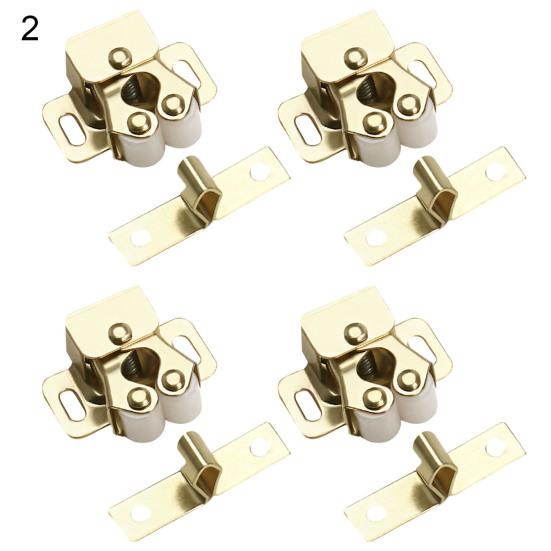 

4 шт. дверные сенсорные бусины толщиной 0,88 мм, карты, не легко выцветающие, оборудование, жесткая двухколесная пружинная пряжка, защелка для шкафа 2