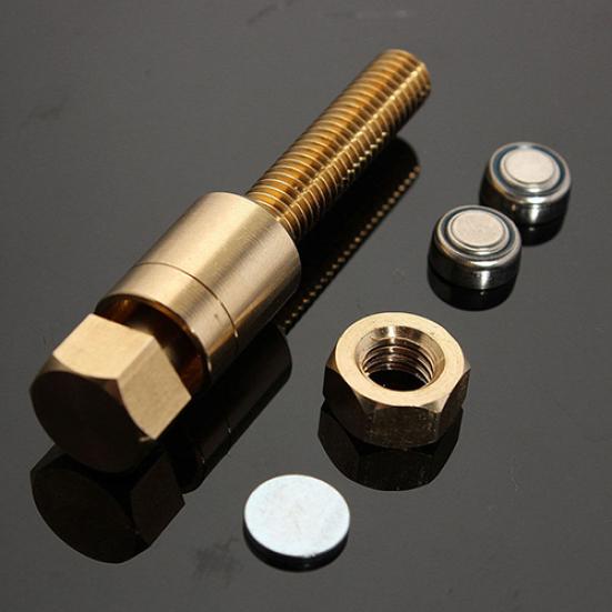Nut Off Bolt Rotierende Schraube Nahaufnahme Zaubertrick Micro Psychic Magic Set