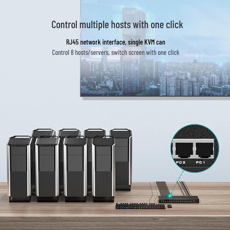 MT-Viki Digital KVM Switch & Modules with Cat5 & IP Remote