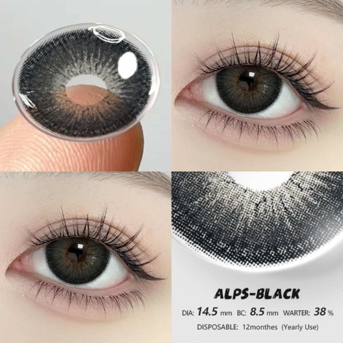 

EYESHARE Цветные контактные линзы Новые небесно-голубые линзы для очков Черные косметические линзы Модные фиолетово-серые линзы Коричневые натуральные линзы для очков 0