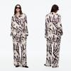 Pajamas custom-printed pajamas comfortable long-sleeved trousers set women's loungewear women's custom-made