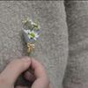 DIY Wearable Flower Brooches Mini Artful Flower Vase Brooch  Birthday Celebration