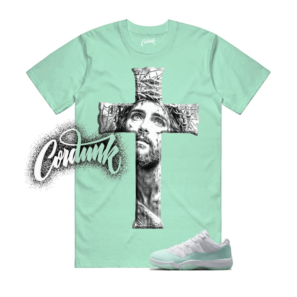 

11 Igloo White Mint Green T Shirt Match JCROSS 3XL