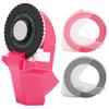 Mini Manual Tape Maker Decorative Coloured ABS 3D Embossing Tape 9mm for Handbook