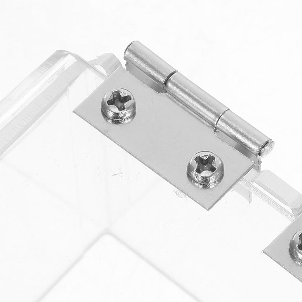 Clear Waterproof Outdoor Doorbell Cover Flip Protector for Electronic Door Lock Keypad Access Control Plastic Enclosure Gate
