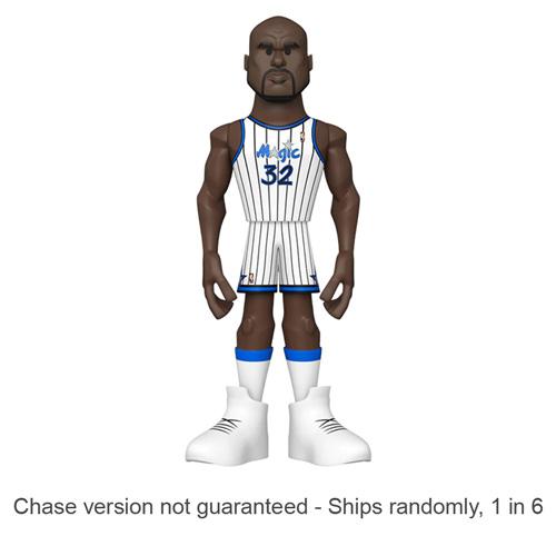 NBA: Shaquille O'Neal Vinyl Gold Chase Ships 1 in 6