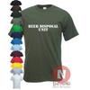 Beer Disposal Unit T-shirt Funny Pub Drinking Stag Party Holiday Club Tee