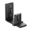 Sliding Door Floor Guide Double Roller U Shape Solid Carbon Steel Wall Mount Anti Swing For Interior Home Door Installation