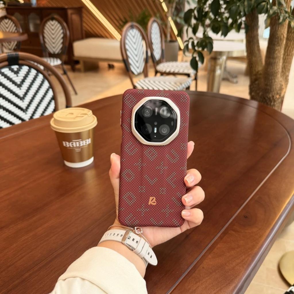Applicable To Huawei Mate11rs Extraordinary Master Mobile Phone Case Ultra-thin pc11RS Kevlar Carbon Fiber Pattern Anti-drop Case