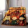 1Pc Snoopy'S Halloween Adventure Blanket Soft And Comfortable Casual Warm Camping Travel Christmas Halloween Gift M91789