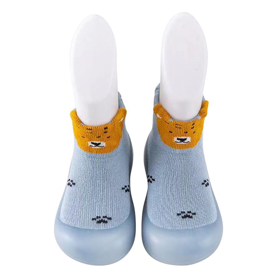 

Милые и Удобные Хлопковые Носки-Пинетки для Новорожденных, Обувь для Первых Шагов, Детская Обувь с Мягкой Подошвой для Дома, Повседневная Обувь, Дышащая и Нескользящая Детская Обувь 11