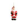 3D Santa Claus Figurine Pendant Colorful DIY ChristmasTtree Hanging Ornaments Plastic Christmas Scene Layout Supplies Gift
