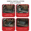 Collapsible Car Trunk Storage Box High Capacity Organizer In The Car PU Leather Trunk Tool Box Auto Accessories Storage Bag