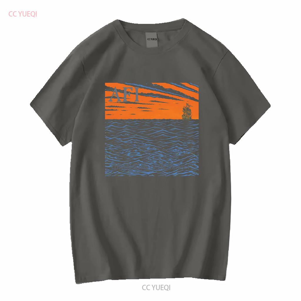 AFI Black Sails In The Sunset T Shirt vintage sizes S to XL TT vintage Washed designer clothes Slightly Stretched