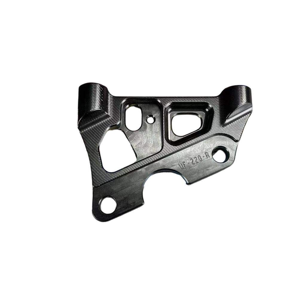 Motorcycle Brake Calipers Hole Distance 100mm Pitch 4 Piston Brake Calipers Pump Adapters For Brake Disc 220mm GP4 Modified