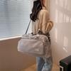 Expandable Women's Fitness Handbag Crossbody Travel Luggage Bag  Short-distance Travel