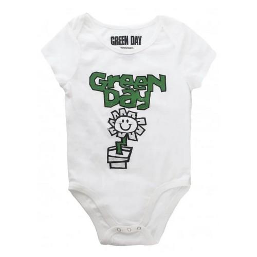 Green Day Baby Flower Pot Babygrow
