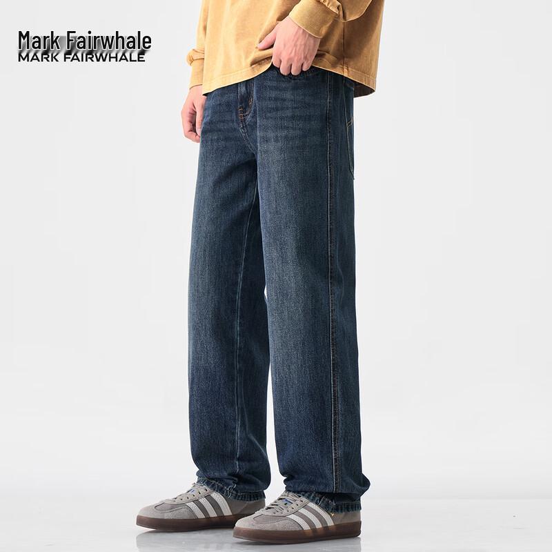 Mark Fairwhale Men's Straight Washed Jeans