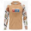 PELAGIC Langarm-Fischer-Hoodie UV-Schutz Atmungsaktiv Schnelltrocknend Bekleidung Herren