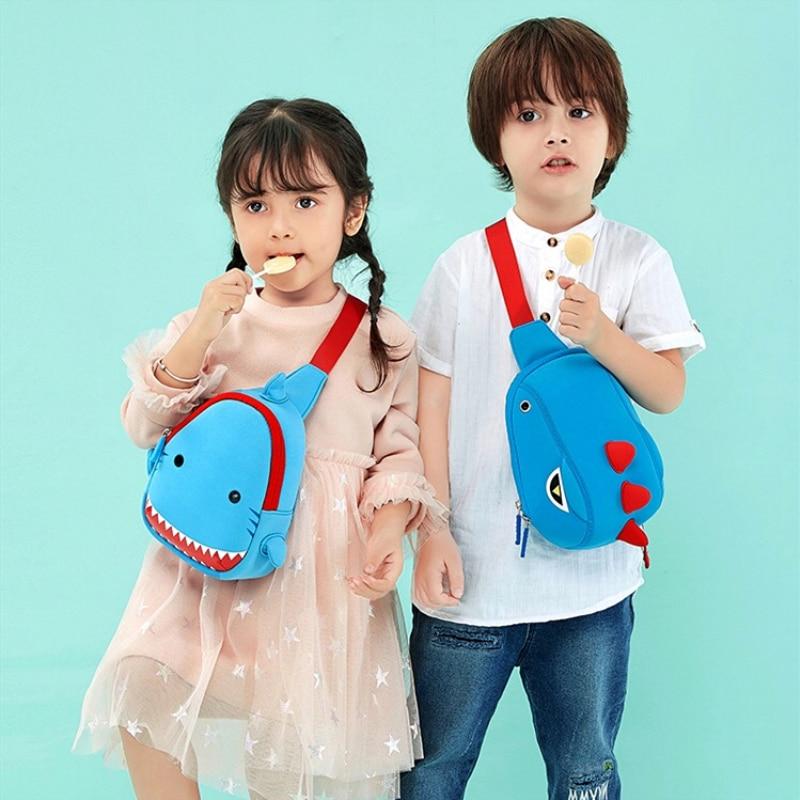 Kids Messenger Bag Toddler Chest Bag Shoulder Bags for Children 3D