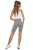Peach Touch Fit Cycling Leggings High Waist MORAJ Sports Tights S/M Graphite Melange