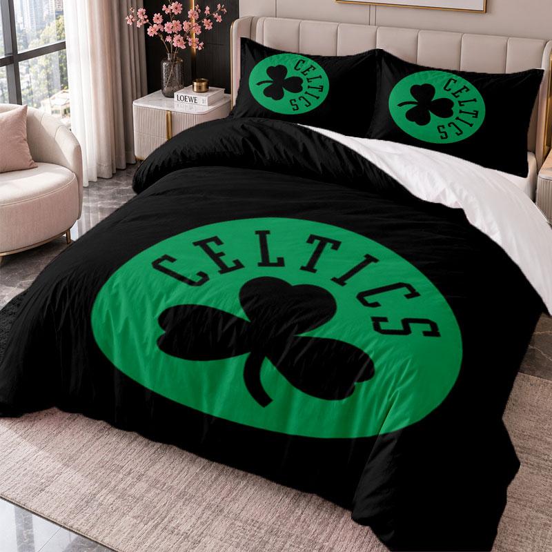 Celtic FC 3Pcs Bedding Set Duvet Cover With Two Pillowcases For Bedroom Home Decoration